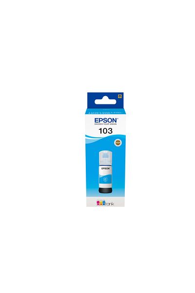 EPSON Ink cartridge 103 ECOTANK, cyan, capacity 70ml, for L1110, L1110 CIS, L1110 MEAF,