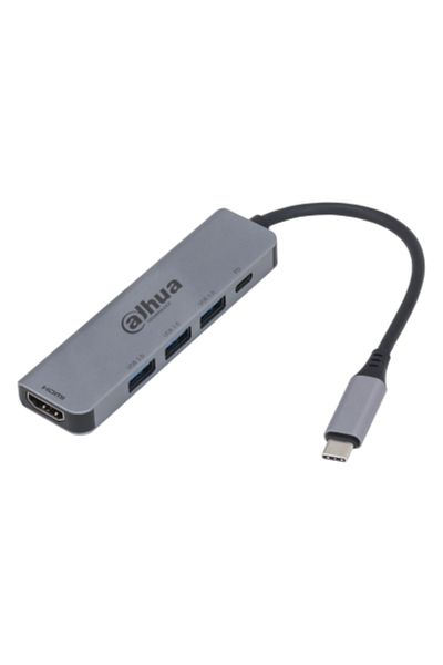 DAHUA 5 IN 1 USB 3.1 TYPE-C TO HDMI Docking station, intrare: USB Type- C, Iesire: 3 x USB 3.0,