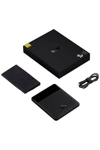 Baseus Baterie exerna Blade, 20000mAh, PD 100W, ultra thin, 2 x USB; 2 x USB Type-C, display di