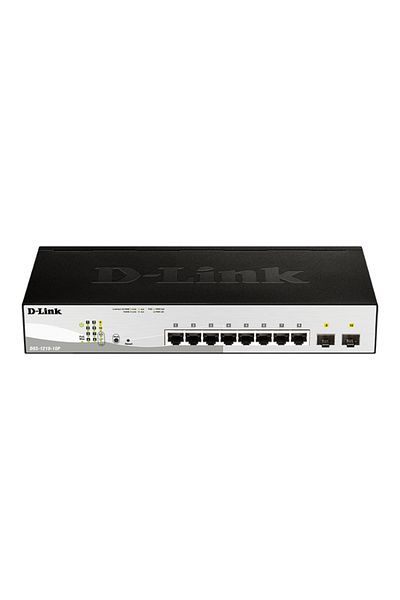 D-Link Switch-uri DLINK SW 8P-GB POE+ 2CMB SMART RM