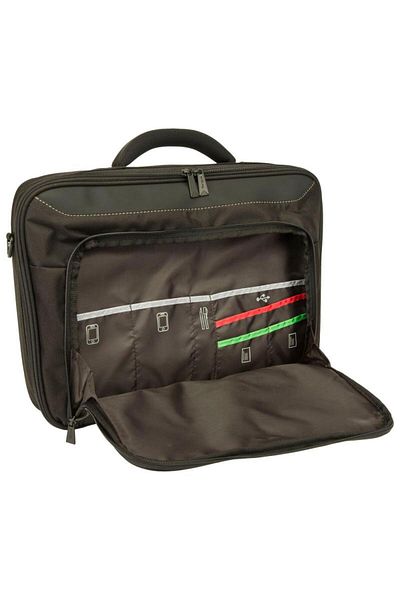 Targus Classic+ Clamshell laptop bag, for 15.6 laptops, dimensions: 42 x 8 x 38cm,