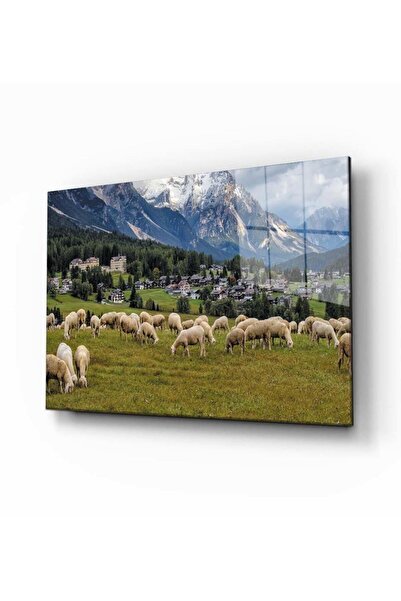 idealizbiz Masa din sticla temperata natura