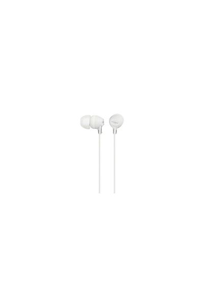 Sony MDR-EX15AP headphones, Frequency (Hz) 8 - 22,000, with microphone for smartphone, input elements