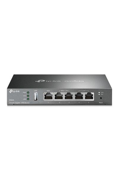 TP-LINK Omada Gigabit VPN Router PORT: 1× Gigabit RJ45 WAN Port, 2× Gigabit RJ45 WAN/LAN Ports, 2× Gig