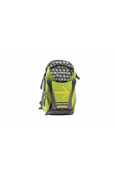 Pegas BACKPACK WITH 48LED USB VRD SIGNAL GREY
