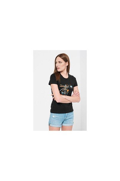 Pegas TSHIRT CASUAL F BICICLETA COLOR BLACK-M