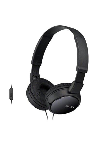 Sony Căști on-ear MDR-ZX110AP, difuzoare de 30 mm, mufă jack de 3,5 mm placat...