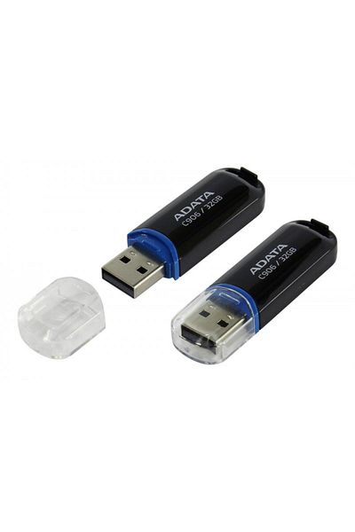 Adata Memorie USB Flash Drive C906, 32GB, USB 2.0, negru