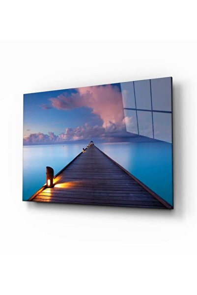 idealizbiz Masa din sticla temperata natura