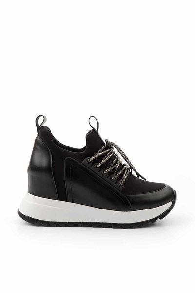 Bambi Black Black Women's Sneaker K 01413055609