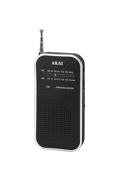 AKAI Clock radio & portables Portable radio Akai APR-350 0.3 W, black