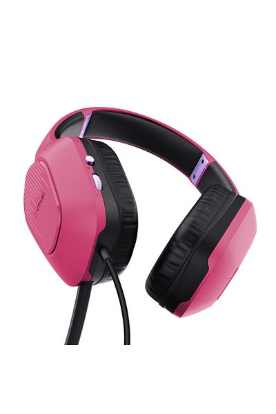Trust Zirox GXT415P wired headphones, 3.5mm jack connector, frequency response 20 Hz - 20,000 Hz, direction
