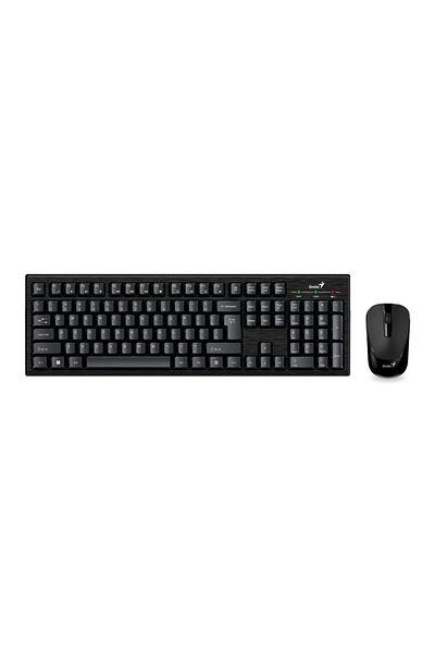 GENIUS Kit mouse tastatura Kit Genius KM-810 Wireless, negru