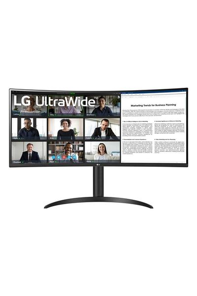 LG Monitor 34 34WR55QK-B.AEU, Curvature: 1800R, Diagonal (inch): 34, Diagonal (cm): 86, Aspect