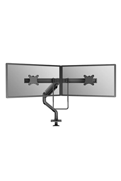 NEOMOUNTS DS75S-950BL2 Braț de birou cu arc pe gaz pentru două monitoare 17-3...