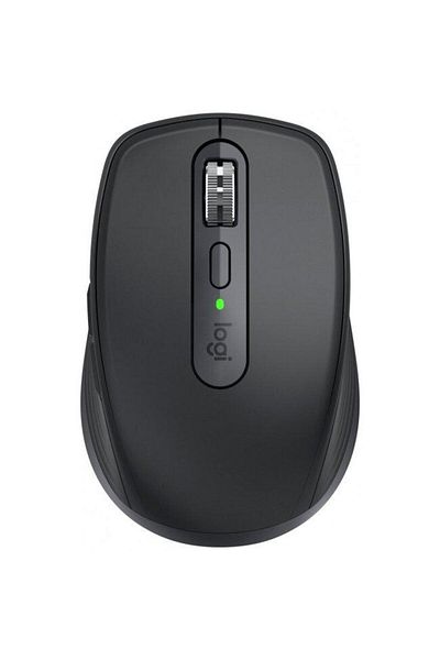 logitech MX Anywhere 3S wireless mouse, with laser, 6 buttons, maximum resolution 8000 DPI, black