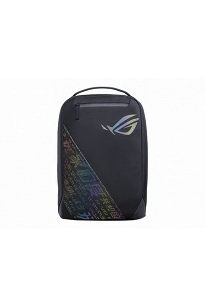 ASUS BP1501G ROG BACKPACK 15_17, Black, Holographic Edition, Stylish, gaming-inspired design with t