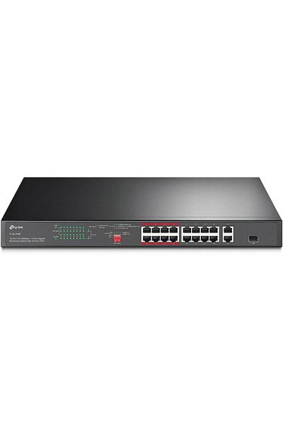 TP-LINK Switch TL-SL1218P, 16 port, 10/100/1000 Mbps