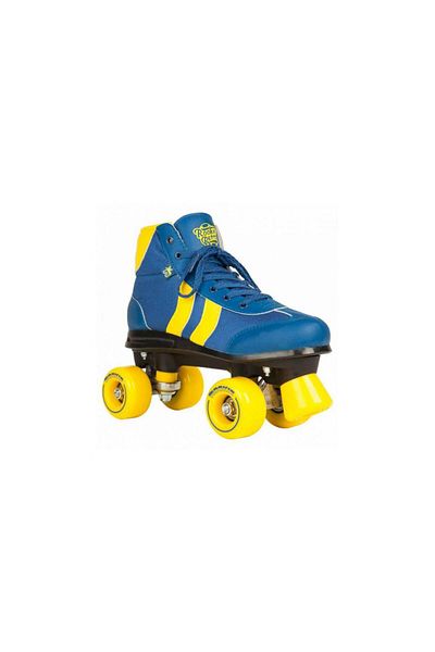 Pegas Roller skates ROOKIE RETRO V2 34.5 BLUE YELLOW