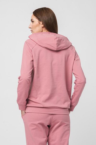 Pegas WOMEN'S COTTON RAGLAN SWEATSHIRT PINK-XS