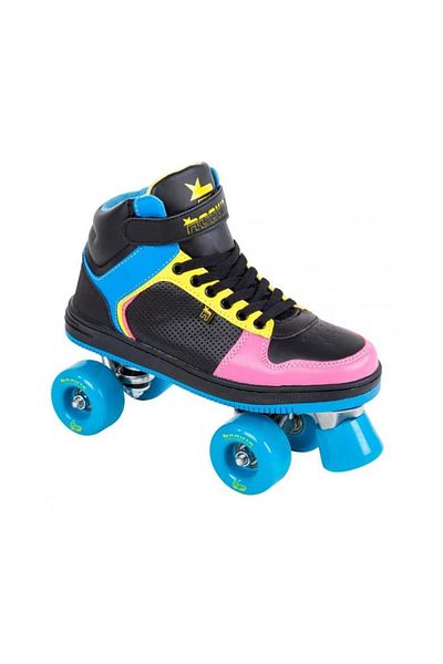 Pegas ROLE ROOKIE HYPE HI TOP TRAINER 37 NEGRU ALBSTRU ROZ