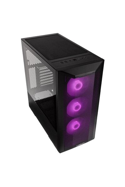 Lian Li Carcasa Lian Li LANCOOL II MESH C RGB Mid-Tower NEGRU
