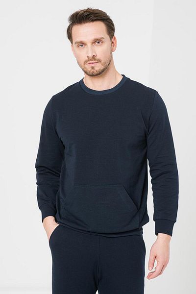 Pegas BLUZA COTON CASUAL BARBATI NAVY-M