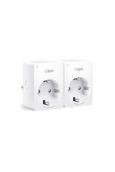TP-LINK Tapo P110 Mini Priză Inteligentă Wi-Fi, Pachet de 2, 2.4GHz, 10A