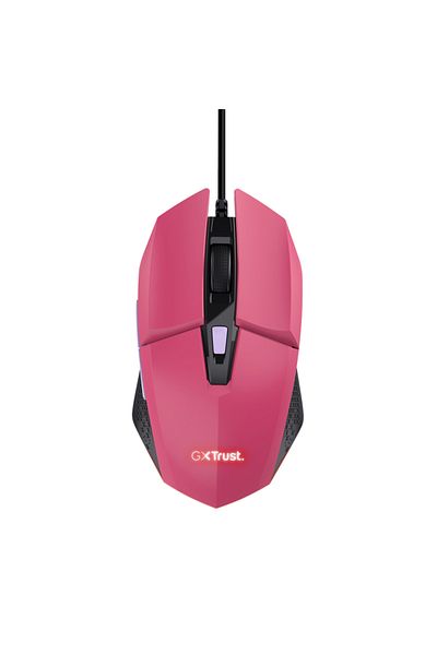 Trust Mouse GXT110W Felox cu fir, 6400 DPI, roz