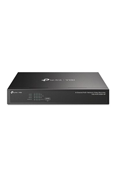TP-LINK NVR VIGI NVR1008H-8P, 8 kanálov, PoE+, 8MP, 1xHDMI, 1xVGA
