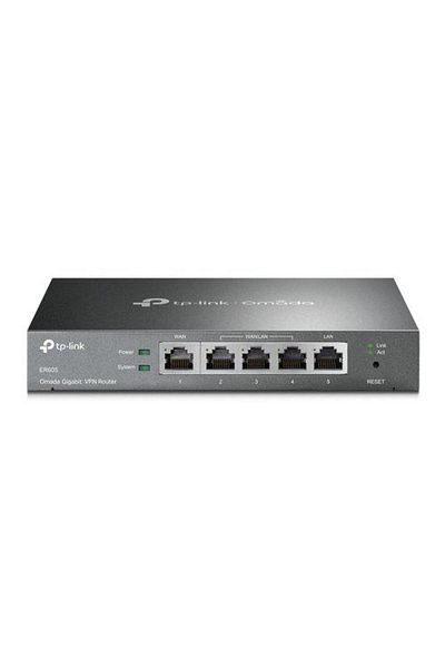 TP-LINK Omada Gigabit VPN Router PORT: 1× Gigabit RJ45 WAN Port, 2× Gigabit RJ45 WAN/LAN Ports, 2× Gig