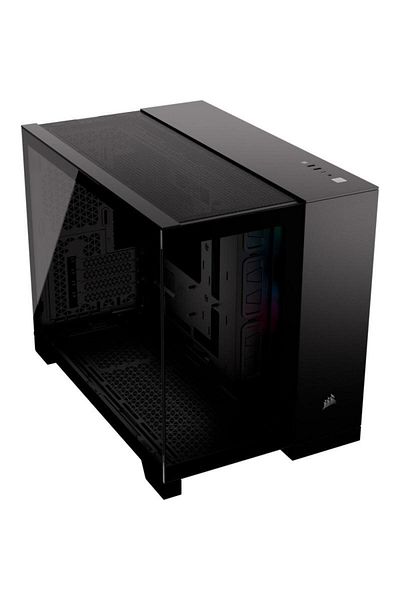 Corsair Carcase CR Case iCUE 2500X RGB Micro ATX Negru
