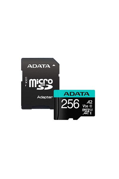 Adata Card de Memorie MicroSDXC 256GB, Adaptor SD, Class 10