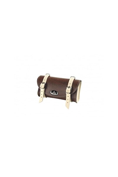 Pegas Montegrappa handbag 0016SCCR Dark brown-Cream