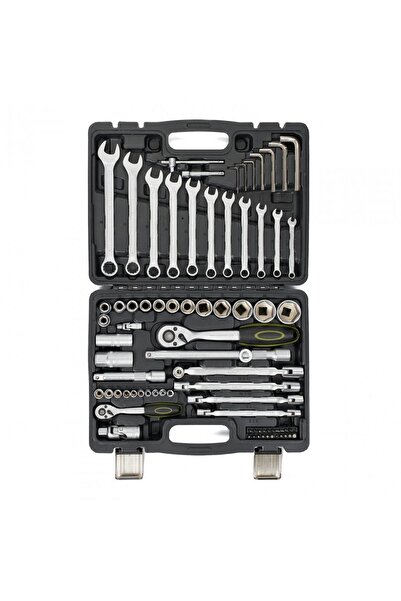 Heinner 77 piece set 1/4&amp;1/2 cr-v