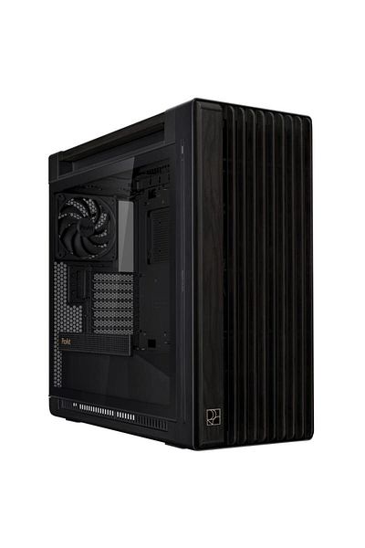 ASUS PROART PA602 WOOD EDITION Mid Tower ARGB BLACK Case, Tempered Glass, Expansion Slots