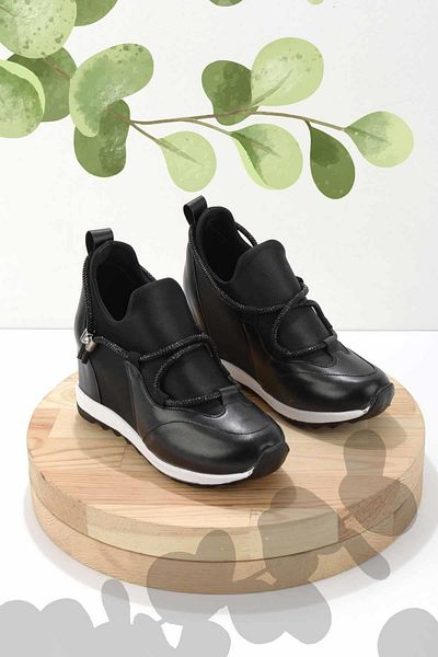 Bambi Black Black Women's Casual Shoes K01511055609