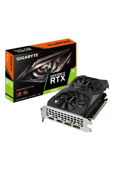 Gigabyte GeForce RTX 3050 WINDFORCE OC V2 6GB GDDR6 Видеокарта