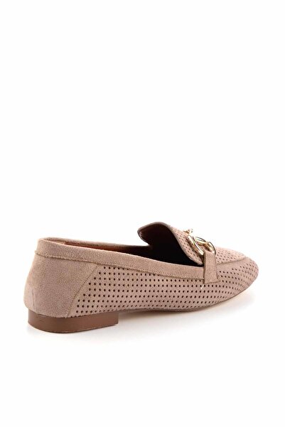 Bambi Vizon Kadın Loafer Ayakkabı K01258510302