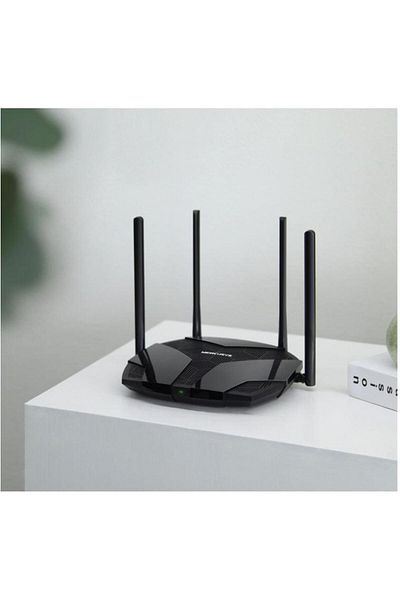 Mercusys Router, AX3000, MU-MIMO, Dual-Band, WPA3, Standarde wireless: Wi-Fi 802.11ax/ac/a/b/g/
