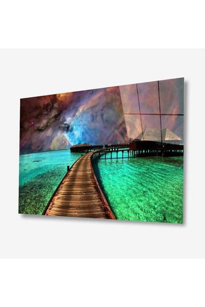 idealizbiz Pictură din sticlă Nature 4 mm Sticlă temperată durabilă