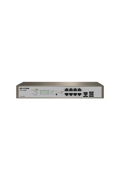 IP-COM PRO-S8-150W, 8 x 10/100/1000 Base-T Ethernet ports(PoE), 1 x 10/100/1000 Base-T Ethernet