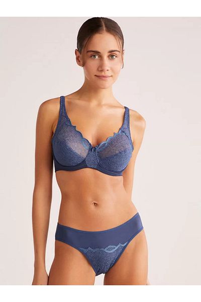 Kom Women's Beliza Underwire Unsupported Cotton Comforting Bra