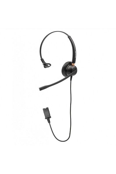 TELLUR Wired call center headset Voice 510N, monaural, USB, black