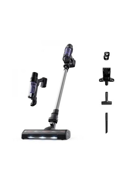 Rowenta X-Pert 7.6 RH6A35WO upright vacuum cleaner, 0.44l, max autonomy 45 min, purple-black