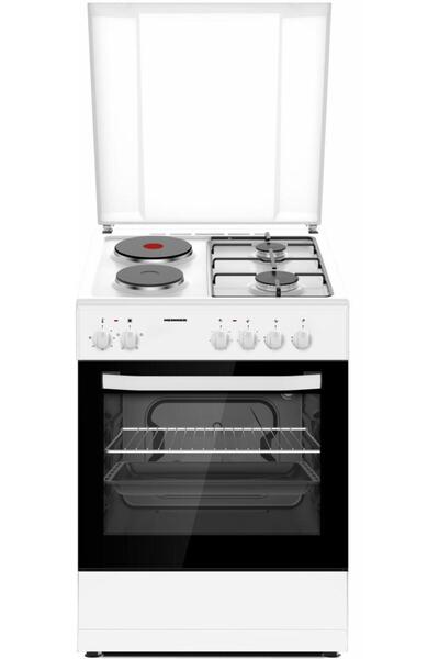 Heinner Kombinované sporáky HEINNER MIXED SCOOP HFSC-S60E2HSWH
