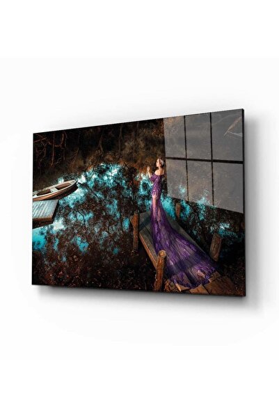 idealizbiz Masa din sticla temperata natura