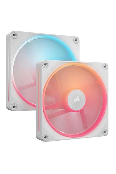 Corsair iCUE LINK LX140 REVERSE 2x140mm RGB WHITE Case Fans