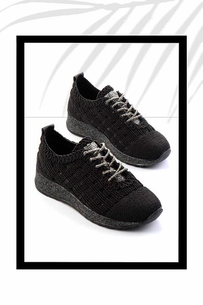 Bambi Black Women's Sneaker K01461055516