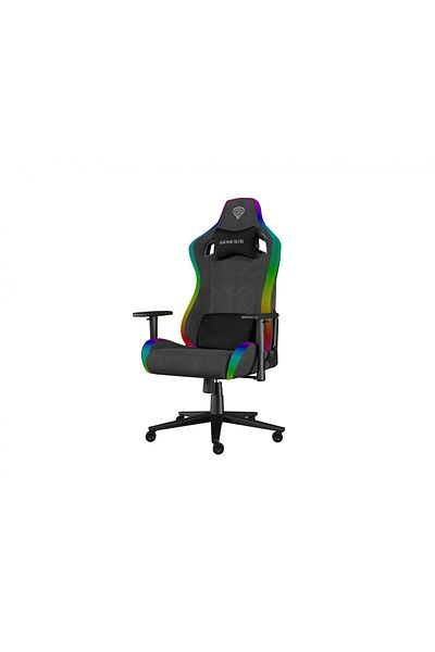Genesis TRIT 660 gaming chair, textile material, RGB lighting, supports up to 150 kg, height